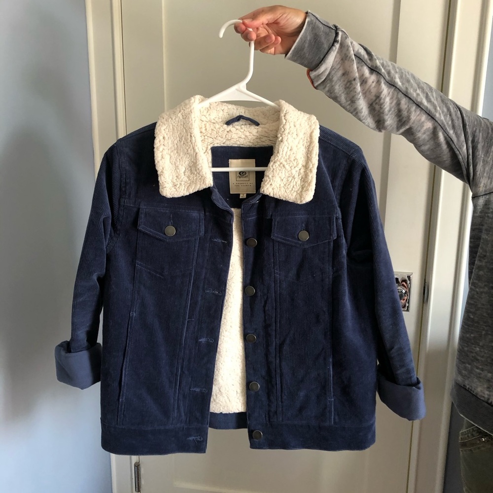 Blue Corduroy Jacket